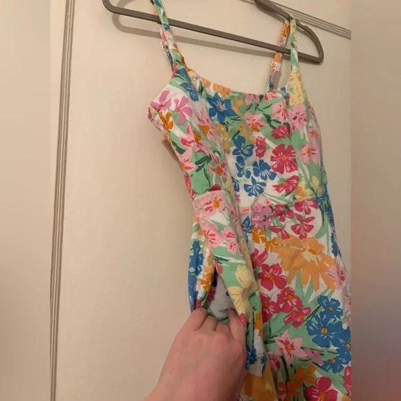 Old Navy Multicolor Floral Cami Dress Size Medium - Picture 6 of 9